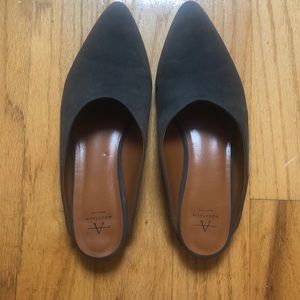 8 1/2” Aquatalia suede slides